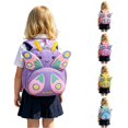 thumbnail image 1 of GobdXE Back To School Unisex Student 3D Butterfly Cartoon Mini Backpack Dual Zipper Pocket Lightweight Daypack Size:One Size, 1 of 5