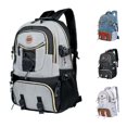 thumbnail image 1 of GobdXE Back To School Unisex Student Solid Multi Strap Tactical Backpack Large Capacity Water Resistant Daypack Size:One Size, 1 of 9