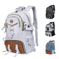 thumbnail image 1 of GobdXE Back To School Unisex Student Solid Multi Strap Tactical Backpack Large Capacity Water Resistant Daypack Size:One Size, 1 of 9