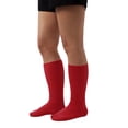 thumbnail image 1 of GobdXE Unisex Crew Socks Solid Extra Wide Top Loose Fit Stretchy Mesh Knit Socks for Swollen Feet Edema Diabetic Friendly Daily Casual Wear Size:S, 1 of 3