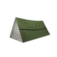 thumbnail image 1 of Gobehebe Emergency Survival Tent. Portable Outdoor Camping Cold Proof Damp Proof Warm Camping,Lightweight Life Tent Perfect for Camping, Hiking and Backpacking Green, 1 of 6