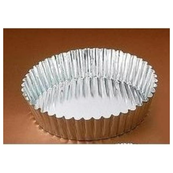 Gobel Quiche Pan with Removable Bottom, 9.75" Deep Dish Tart Pan - Tinned Steel French Quiche Dish for Baking, Tartlets, Pies & Desserts