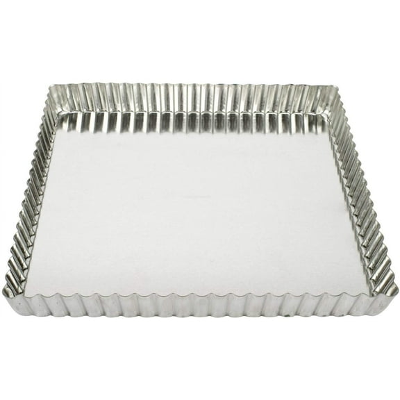 Gobel Tinned-Steel Square Tart Pan 126810, 9"