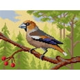 thumbnail image 1 of Gobelin canvas for halfstitch without yarn Hawfinch 3498F, 1 of 4