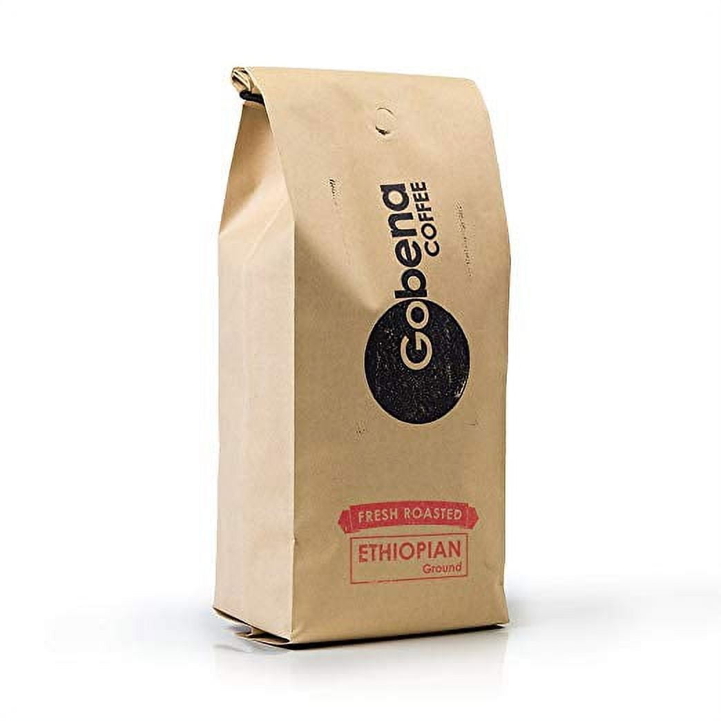 Gobena Coffee Ethiopian Ground Coffee, Light Roast, 32 Oz - Walmart.com