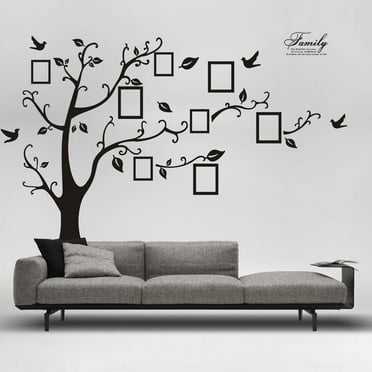 Gobestart 3D DIY Photo Tree Wall Sticker