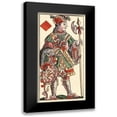 thumbnail image 1 of Gobl, Andreas Benedictus 11x18 Black Modern Framed Museum Art Print Titled - Knave of Diamonds (Bauern Hochzeit Deck), 1 of 5