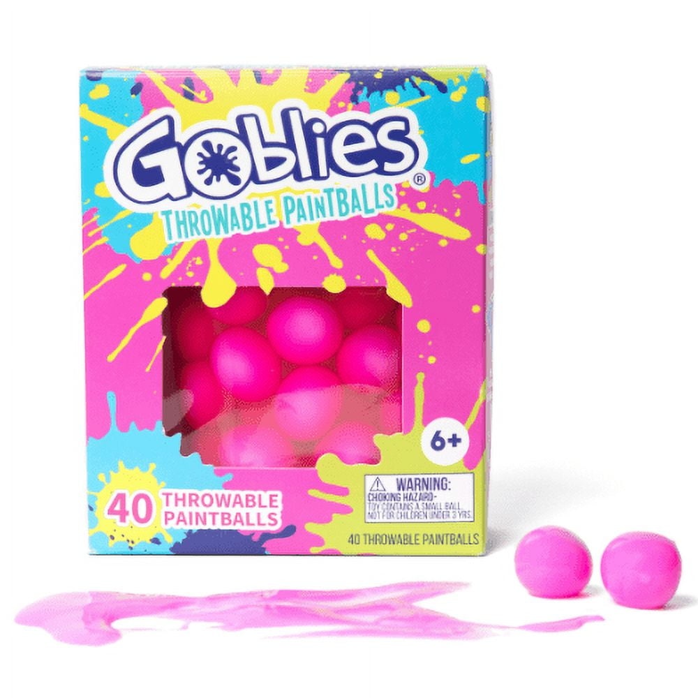 Goblies Throwable Paintballs Pink 40 CT 
