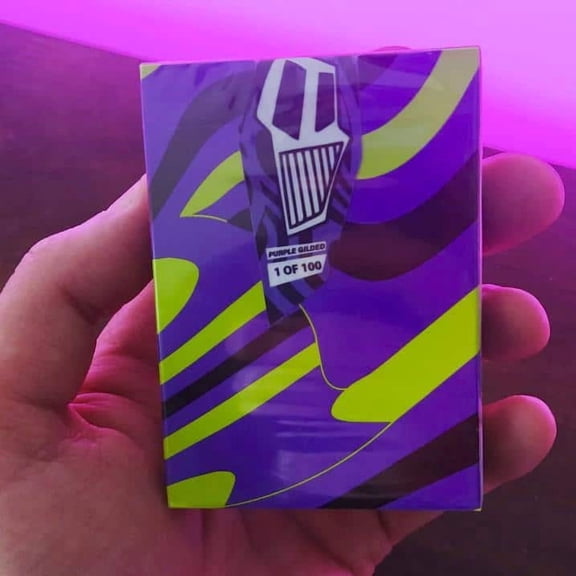 Goblin Ghost (Purple Gilded) Playing Cards by Gemini