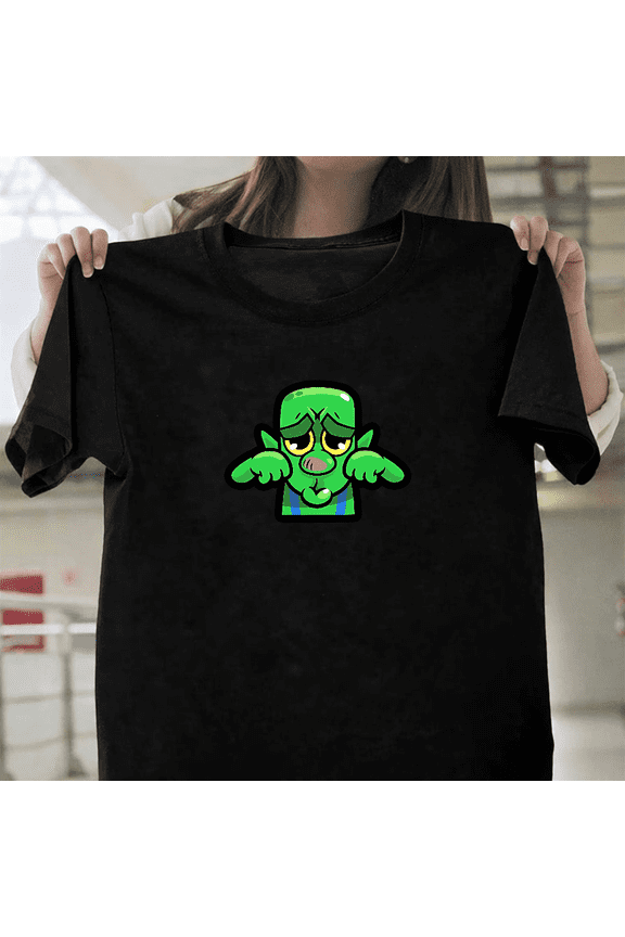 Goblin MeMeMe Emote Funny Clash Royale Video Game Humor Art Unisex T-Shirt, for men & women, up to size 5XL.