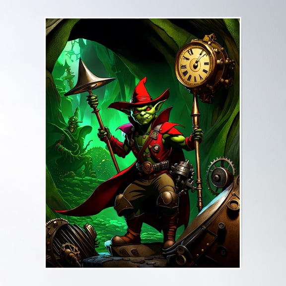 Goblin Mode - Daniel Poster Wall Art, Modern Wall Decor, 8x12 UNFRAMED