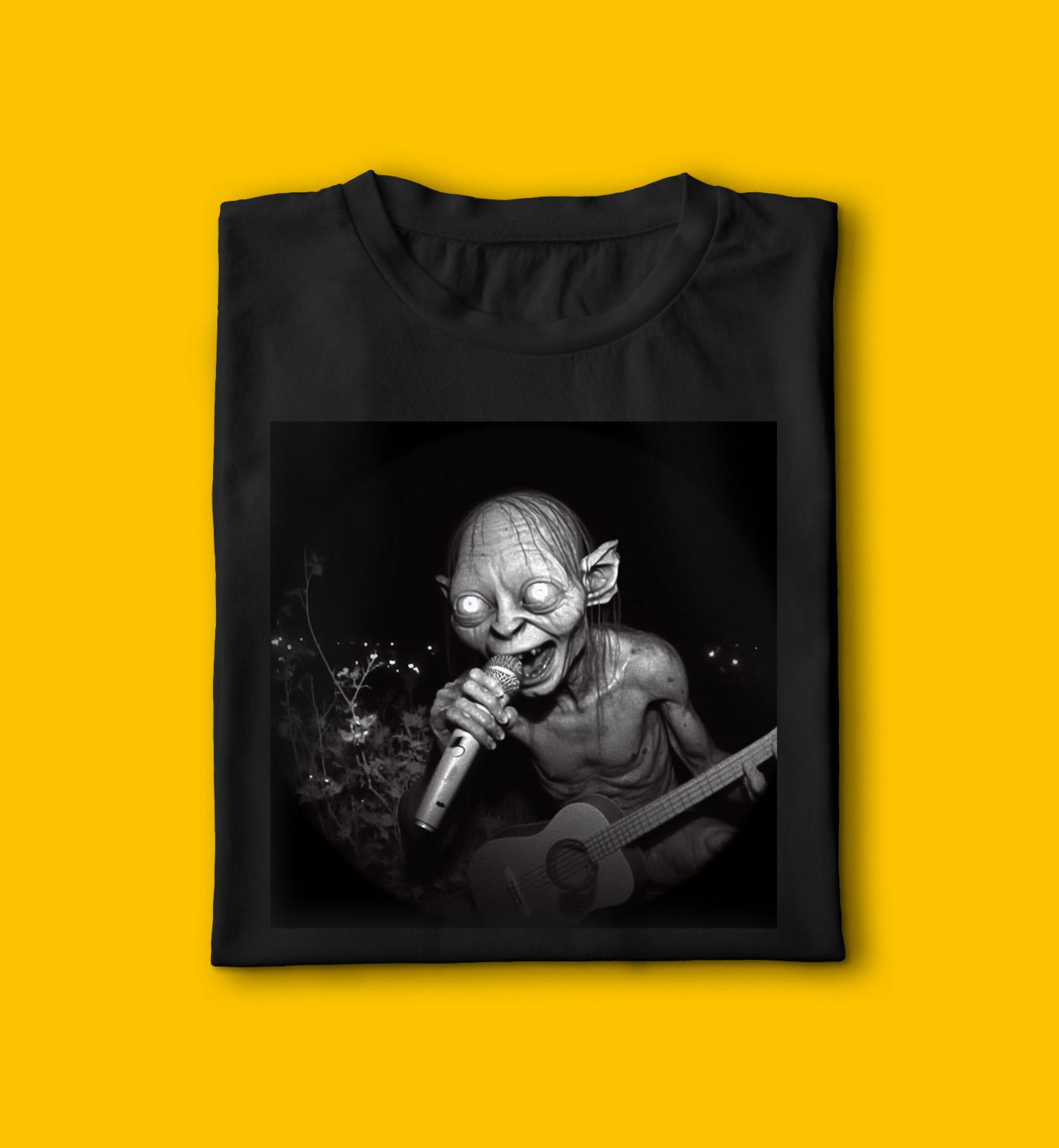 Goblin Singing In the Forest Gildan T Shirt Humorous Print