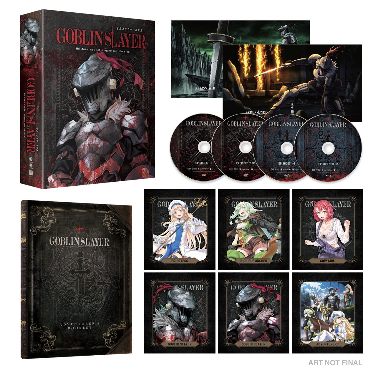 Goblin Slayer: Season One Blu-ray (Blu-ray + DVD + Digital HD)