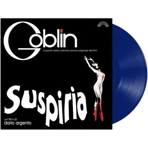 Goblin - Suspiria Soundtrack - Limited 140-Gram Blue Iris Colored Vinyl with Poster - Music & Performance
