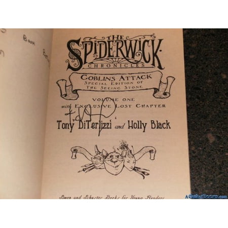 Pre-Owned Goblins Attack (The Spiderwick Chronicles) (Paperback) 1416937811 9781416937814