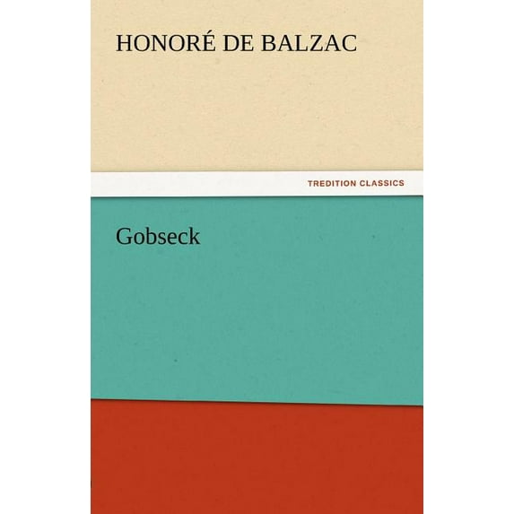 Gobseck (Paperback)