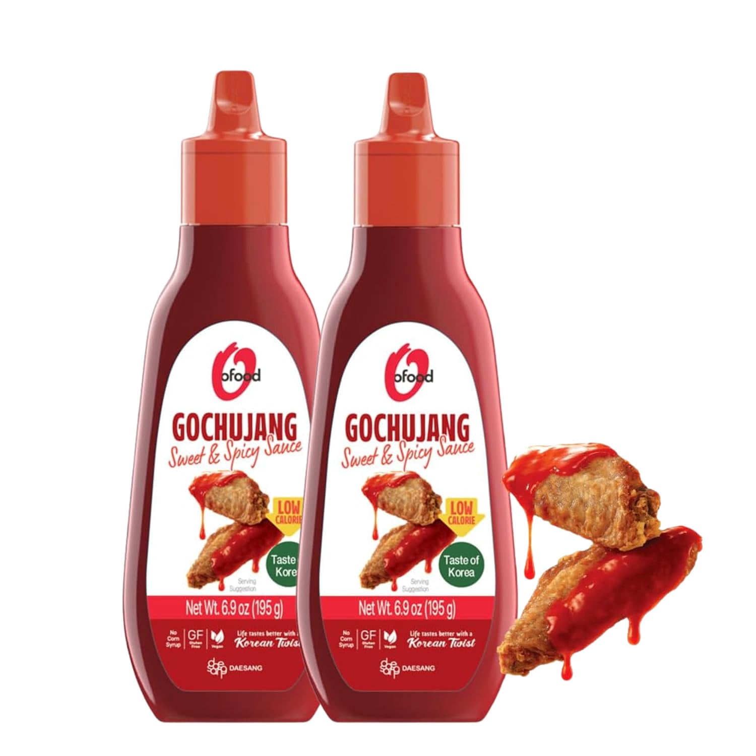 Gochujang Sauce [ Sweet & Spicy ] Korean Chili Sauce Squeeze Bottle ...