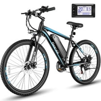 Gocio 26" Electric Bike for Adults, 750W Peak Motor 48V 7.8Ah Battery, 7-Speed Mountain Ebike, UL2849