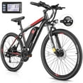 thumbnail image 1 of Gocio 27.5" Electric Bike for Adults, Peak 750W E-Mountain Bicycle, 48V 10.4Ah Battery, Lockable Suspension Fork, 21-Speed EBike, UL2849, 1 of 12