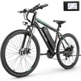 thumbnail image 1 of Gocio 27.5" Electric Mountain Bike 500W E-Bike with 48V 10.4Ah Battery, 19.8MPH Long Range Electric Bicycles with Aluminum, Lockable Front Fork Suspension, LCD Mountain E Bike for Adults, UL2849, 1 of 9
