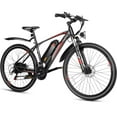 thumbnail image 1 of Gocio 27.5" Electric Bike for Adults, Peak 1000W Motor E-Mountain Bicycles, 22Mph Ebike, 48V 10.4Ah Removable Battery, 21-Speed Shimano, UL2849 Certified, 1 of 9