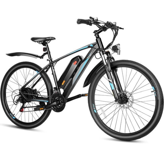 Gocio 27.5" Electric Bike for Adults, 500W Motor E-Mountain Bicycles, 19.8Mph Ebike, 48V 10.4Ah Removable Battery, 21-Speed Shimano, UL2849 Certified