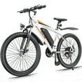 thumbnail image 1 of Gocio 500W Electric Bike 26" Electric Bicycle for Adults Max 19.8mph Cruise Control System Ebike, Mountain Bike with Removable 48V 375Wh Lithium-Ion Battery, 21 Speed for Man Woman UL2849 Certified, 1 of 10