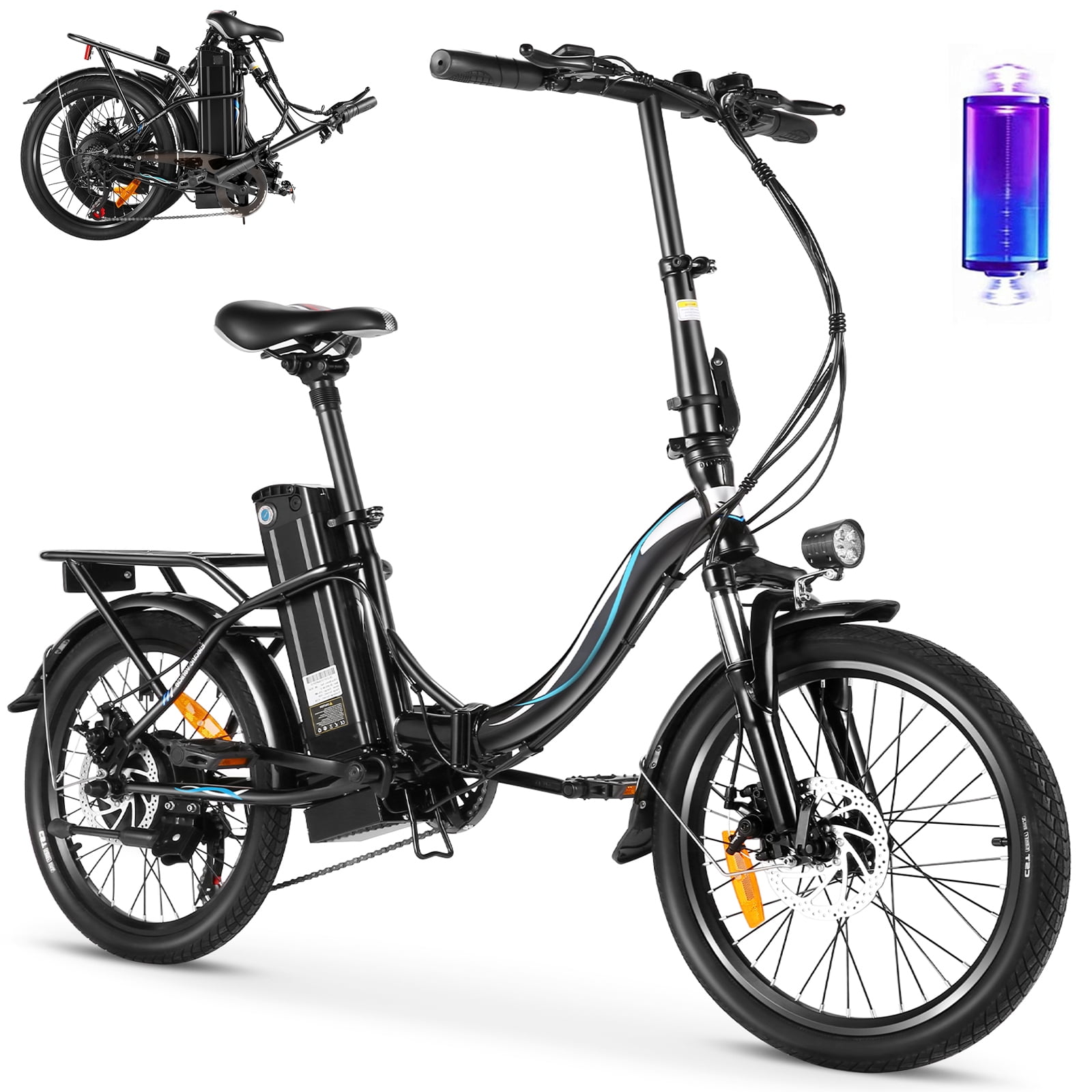 Gocio 500W Folding Electric Bike 20 Electric Bicycle For Adults City gocio-500w-folding-electric-bike-20-electric-bicycle-for-adults-city
