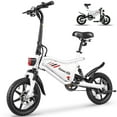 thumbnail image 1 of Gocio Ebikes 14"×2.1" Foldable Electric Bicycle for Adults, 550W Peak Commuter E-Bike, 48V 7.8Ah Battery, LCD Dispaly, Electric Bike Small Tire City Ebikes for Women UL2849 Certified, 1 of 12
