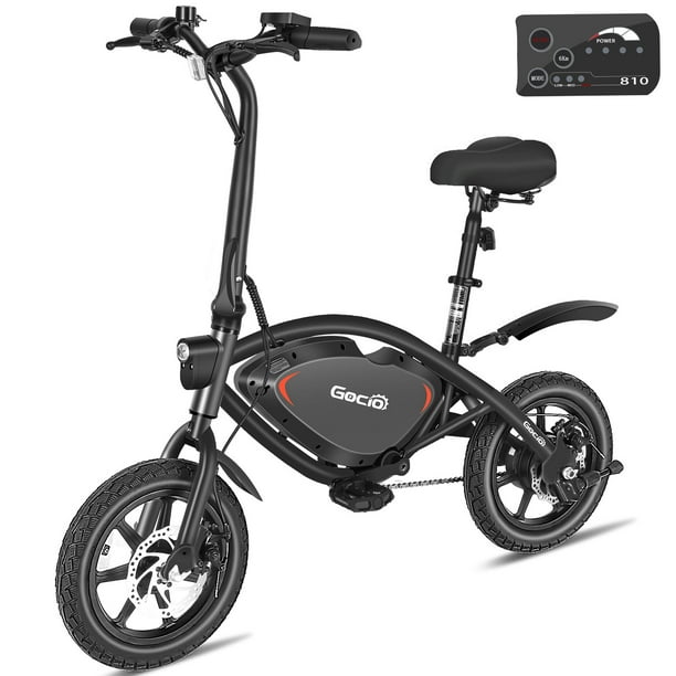 Gocio 14&quot; Foldable Electric Bike, 375Wh 48V Electric Bicycles for 