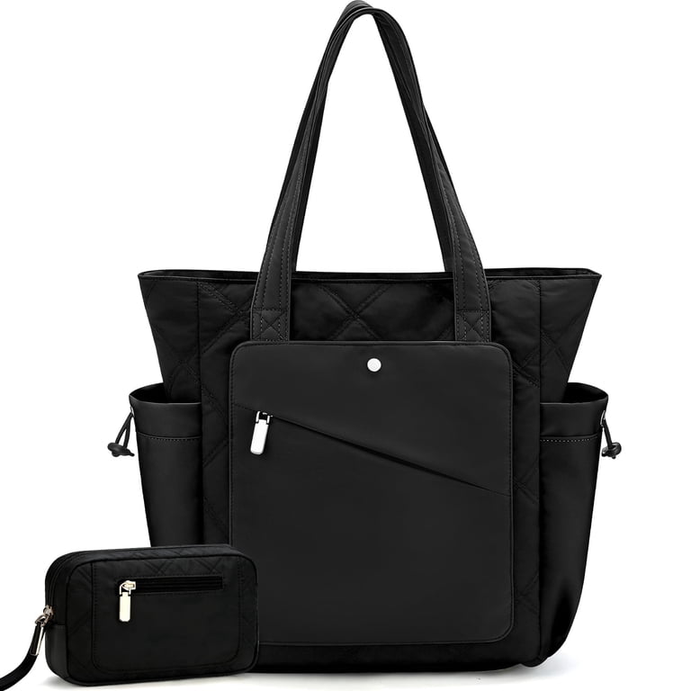 black zippered lightweight travel tote bag BAGSMART Small for Women, Handbag Casual Purse for Work, Charcoal : Clothing, Shoes & Jewelry friendly tote bag designed to reduce waste and keep up with your active lifestyle Nike Sportswear RPM Tote Travel