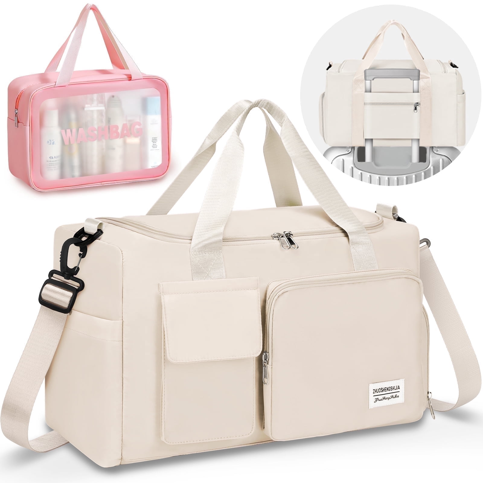 go travel foldable tote bag Roll n' Bag OnKumo It can be used as an airplane travel bag Go Travel Foldaway Tote Bag