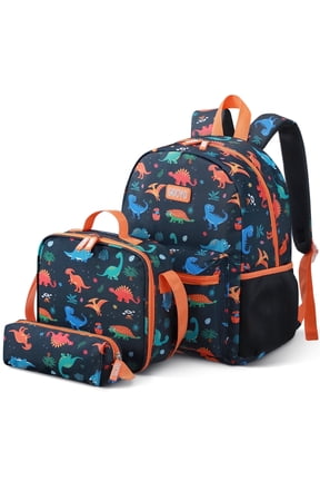 Kids Backpack for Boys, Dinosaur Waterproof Toddler Bookbag for Kids School Backpacks