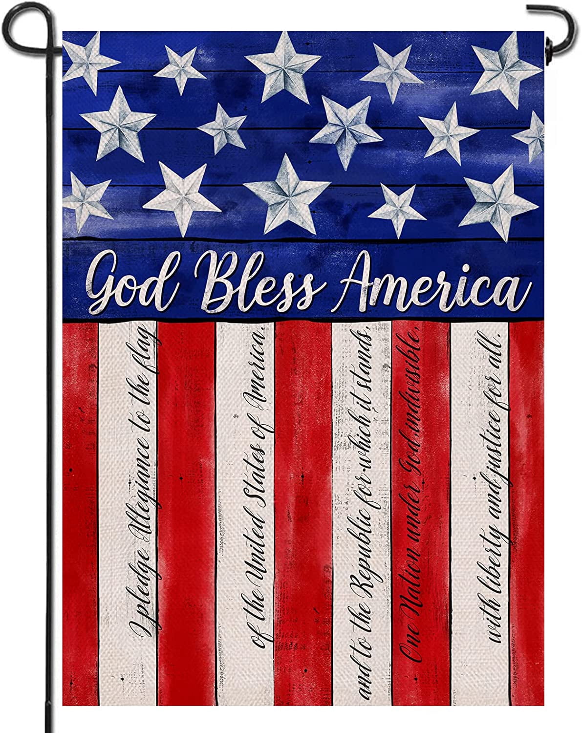Montaggio Dell'aquila E Della Bandiera Americana Fotografia Stock