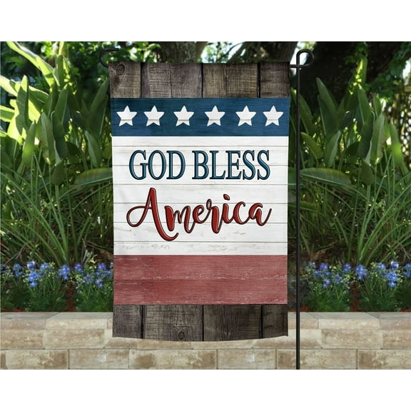 God Bless America Adorable Flag