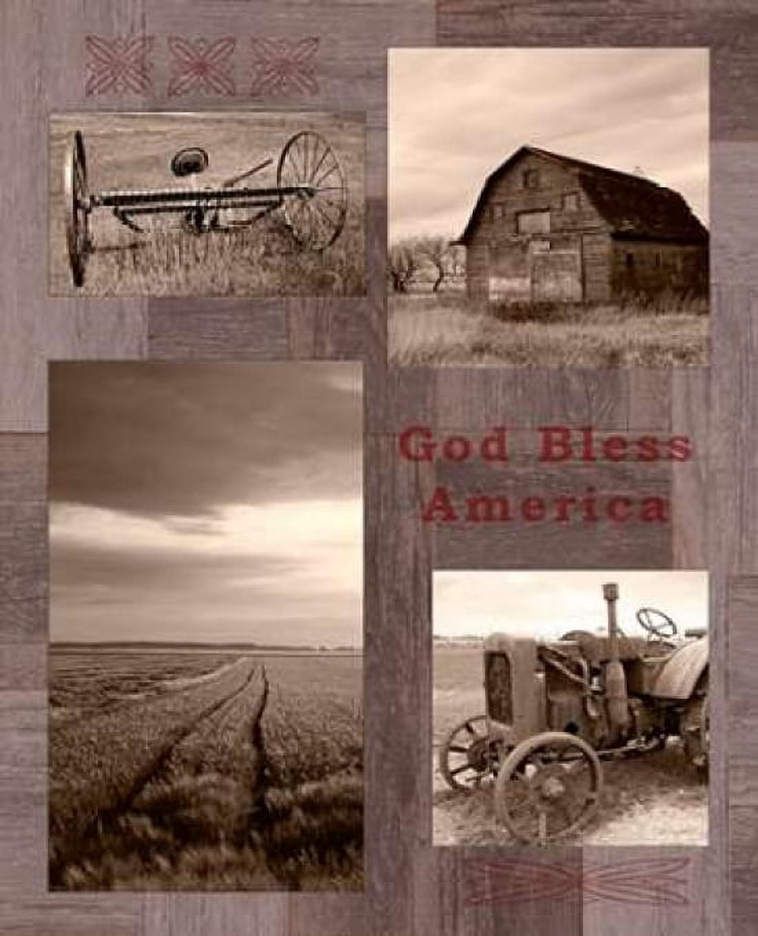 God Bless America Canvas Art - Sam Appleman (24 x 30)