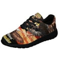 thumbnail image 1 of God Bless America Eagle Dreamcatcher Shoes Sneakers for Women Men Black Size 4.5, 1 of 7