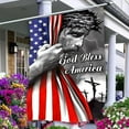 thumbnail image 1 of God Bless America Flag 4x6 Ft In God We Trust Flag Double Sided Mirror Printing for House Yard Outdoor Patriotic American Flag Banner Decor - Unique Holiday Gift, 1 of 6