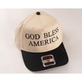 thumbnail image 1 of God Bless America Hat, Funny Slogan Patch Headwear for Confident Individuals, Casual and Trendy Adjustable Hat, Perfect Gift For Holiday, Christmas, 1 of 5