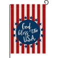 thumbnail image 1 of God Bless America Home & Garden Flag Patriotic Flag 12.5 x 18 Inch, 1 of 6