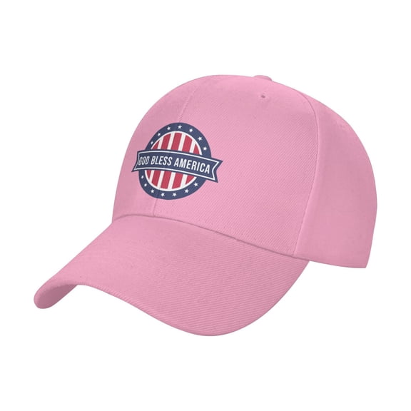 God Bless America Logo Sandwich Cap Unisex Adjustable Adult Baseball Caps Casquette Hats Flat Cap