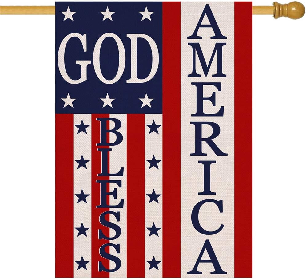 American Flag Necktie - Patriotic Gift For Veterans, Memorial Day, 4th Of July, Army Men, Standard Size