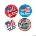 thumbnail image 1 of God Bless America Mini Buttons - 48 Pc., Religious, Jewelry, 48 Pieces, 1 of 1