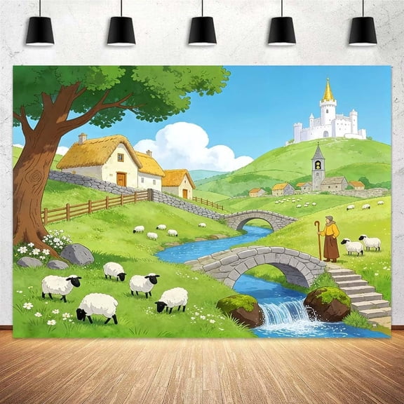 God Bless Baptism Backdrop First Holy Communion Christening Background Religious Bible Church Events Baby Shower Party Decoration Banner Photo Booth Props