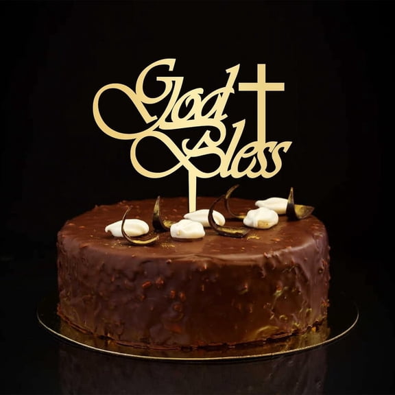 God Bless Cake Topper Gold Wedding Mr & Mrs Cake Toppers Customize Silhouette Retro Bride & Groom Cake Toppers For Wedding Engagement Party Favors Wedding Gifts For Couple