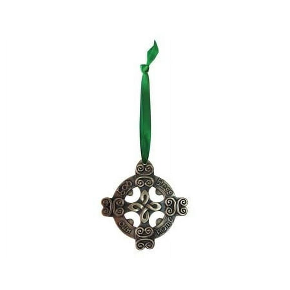 God Bless Cross Hanging Ornament - Bronze Gallery by Royal Tara