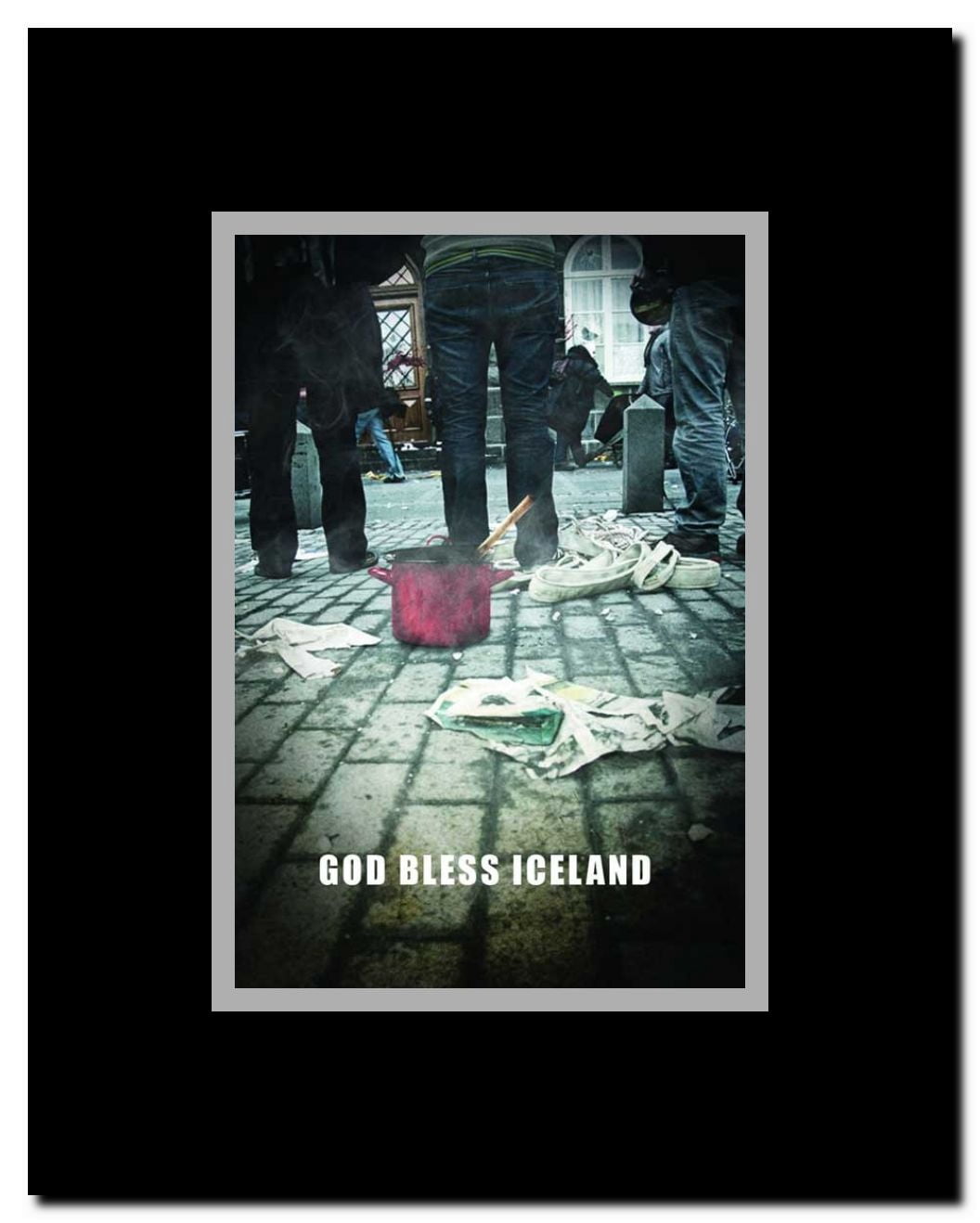 God Bless Iceland Framed Movie Poster