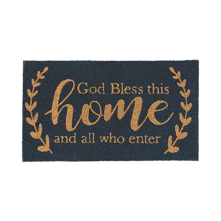 https://i5.walmartimages.com/seo/God-Bless-This-Home-Coir-Mat-Home-Decor-1-Piece_7bd5146b-7542-40fc-8727-452ba3f99fc6_1.488214fb132a094251278ca4ffd3976b.jpeg?odnHeight=768&odnWidth=768&odnBg=FFFFFF