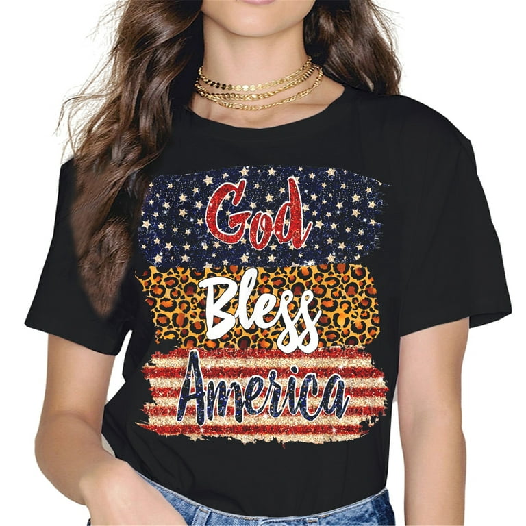 God Bless America Flag Shirt 4th Of July Independence Day God Bless America Flag Shirt 4th Of July Independence Day