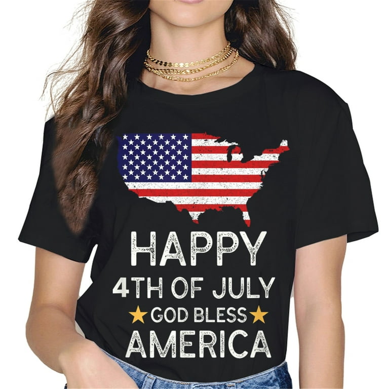 God Bless America Flag Shirt 4th Of July Independence Day God Bless America Flag Shirt 4th Of July Independence Day